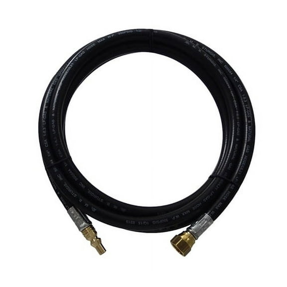 MB Sturgis 100304-120-MBS Propane Hose, Model 250 Quick Disconnect x 3/8" Female Flare, 10 Ft