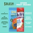 thumbnail image 3 of SOLELY Organic Mango & Blueberry Whole Fruit Gummies (pack of 3 Boxes, 10 Bags per Box), Healthy Chewy Snacks for All, Vegan Snacks, 30 Bags, 3 of 6