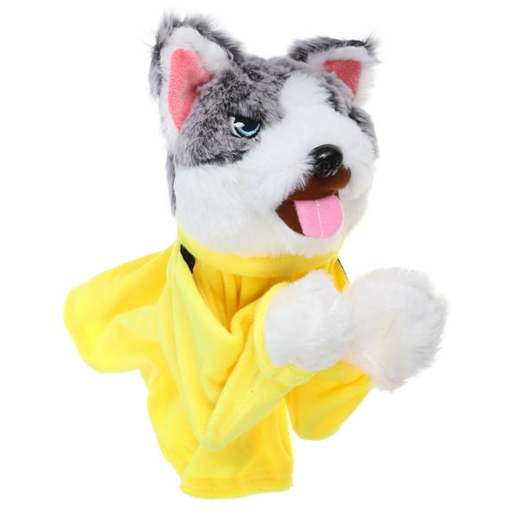 WRITWAA Punching Dog Puppet Hand Puppet for Playing 1Pack