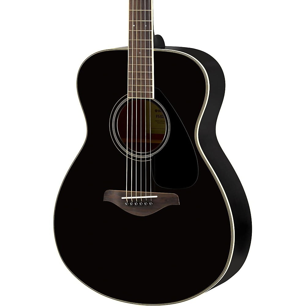 Yamaha FS820 Acoustic Guitar (Black) - Walmart.com