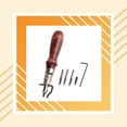 thumbnail image 3 of Kenally Herramientas de artesanía en cuero DIY, artesanía multifuncional, dispositivo de ranurado ajustable hecho a mano, herramienta de Kits y herramientas para tallar, 3 of 6