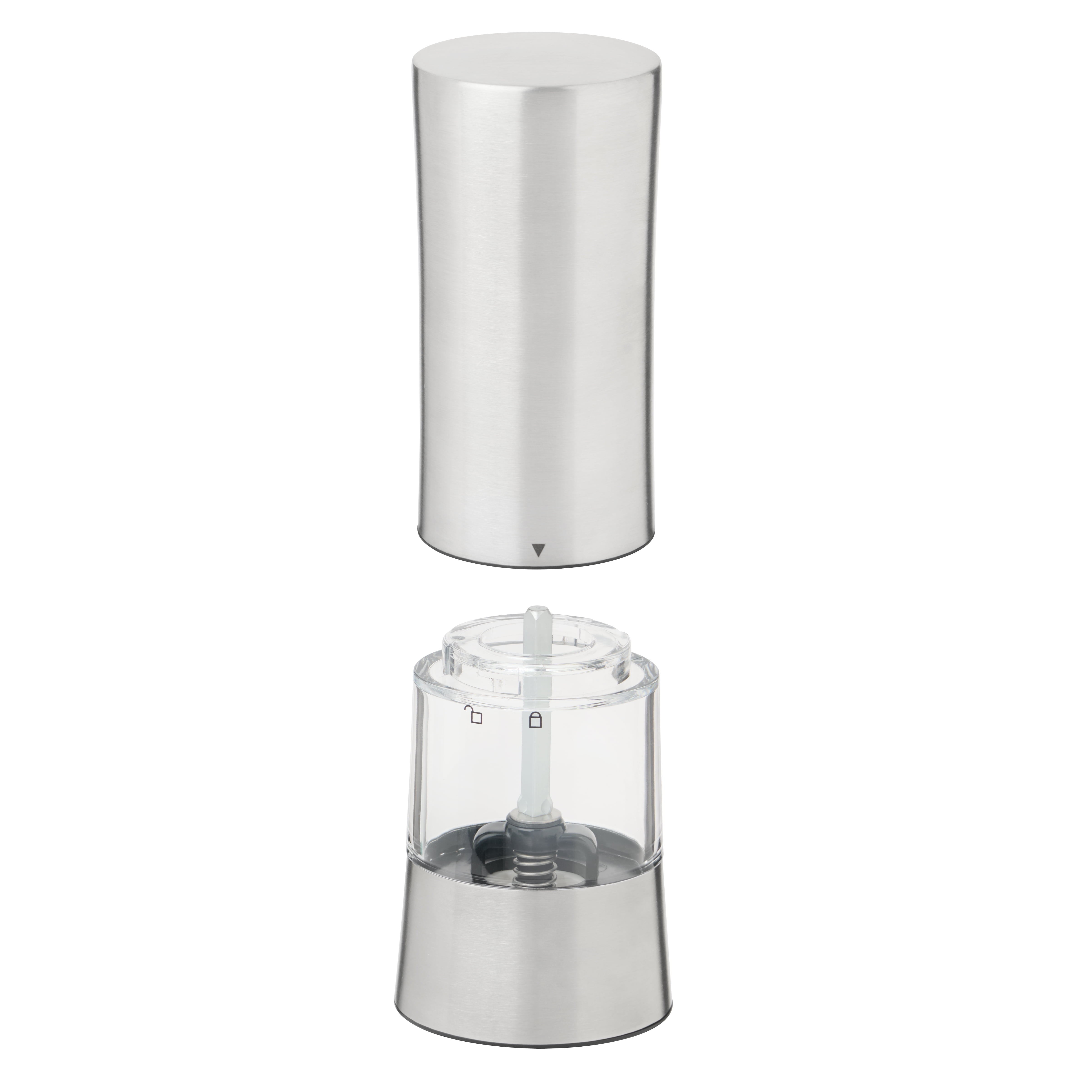 Trudeau EVO USB Rechargeable SS Pepper or Salt Mill  - Unfilled