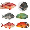 thumbnail image 3 of Modèle d'Animal des Océans Modèle d'Animal Simulation Rouge Snapper Cheilinus Undulatus Jouets Miniatures pour Enfants Ornement de Bureau Cadeau pour la Maison, 3 of 6