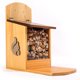 thumbnail image 2 of Comedero de ardilla de madera para exteriores en invierno, 2 of 8