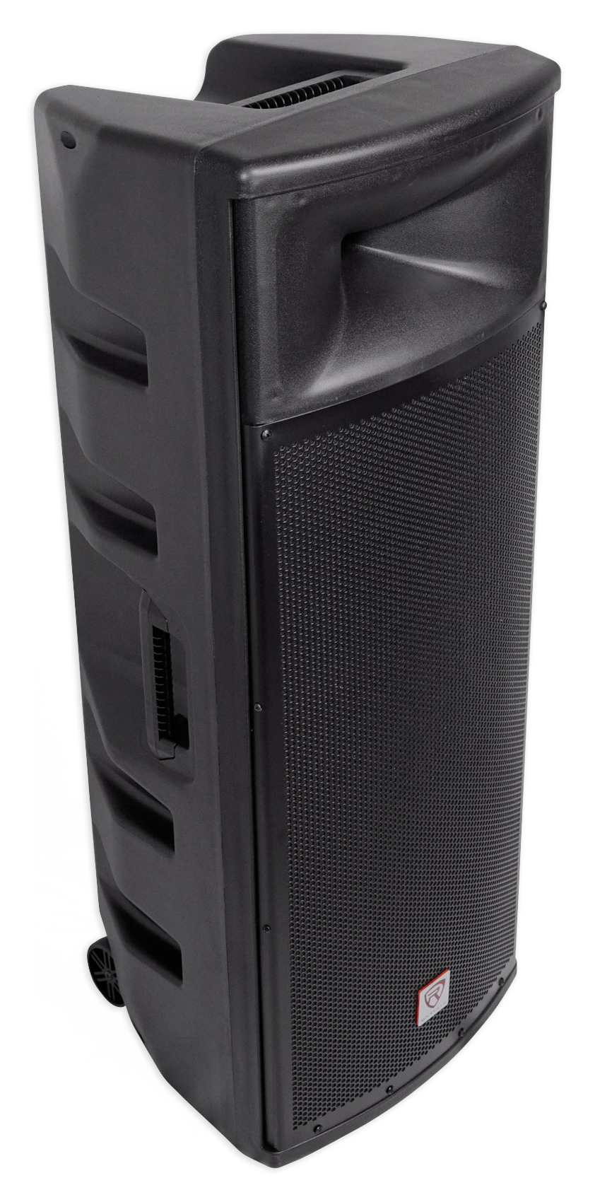 2 Rockville SPGN254 Dual 15” 4-Ohm DJ PA Speakers+Mixer+Wireless Mics+Headphones - image 3 of 12