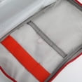 thumbnail image 4 of Wosthever Bolsas de almacenamiento de emergencia Estuches organizadores de pastillas de tela Oxford Estuche de transporte Rojo Almacenamiento y organización del hogar Gris, 4 of 6