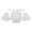 Z1 White, variant on Ticikt Lace Jabot Necktie Ruffle Neckwear Collar with Embroidered Detailing
