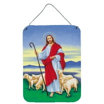 Jesus The Good Shepherd Wall or Door Hanging Prints AAH6876DS1216