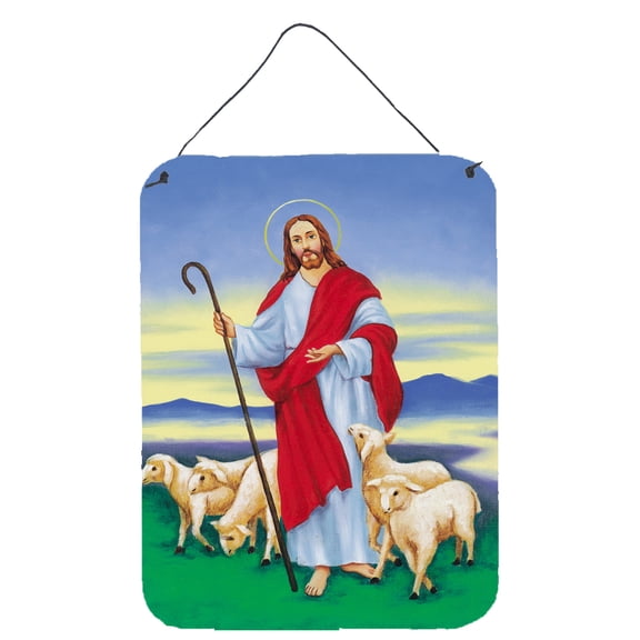Jesus The Good Shepherd Wall or Door Hanging Prints AAH6876DS1216