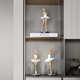 thumbnail image 2 of Bailarina de ballet creativa, niña, modelo de decoración de habitación, dormitorio, habitación de princesa, decoración elegante, decoración pequeña, 2 of 5