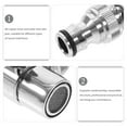 thumbnail image 2 of Miangastore Faucet Adapter Diverter Valve Sink Faucet To Hose Adapter Water Line Splitter, 2 of 8