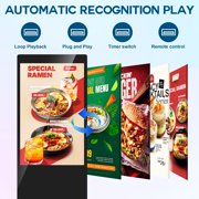 RDYMONKEY 65 4K UHD Android 11 Touch Screen Digital Signage Kiosk - Commercial Display with Custom Logo, 24/7 Operation & (ZP-65-4K-AND-11)