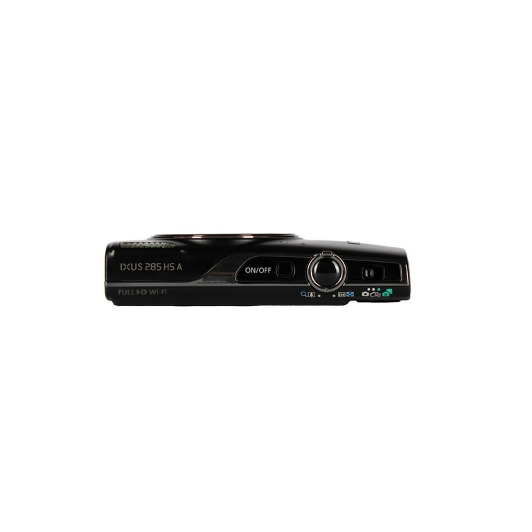 Canon PowerShot IXUS 285 HS Digital Camera 12x Zoom Black Bundle