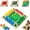 Colorful, variant on Shut The Box-Wooden Dice Board Game, 4-Player Wooden Dice Game That's Perfect for Parties and Gatherings, 8 Dices Classics Tabletop Version Games for Classroom,Home,Party or Pub(Colorful)