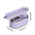 thumbnail image 2 of ¡Venta caliente! Plancha de vapor de viaje para ropa: Vaporizadores portátiles de mano para ropa Tamaño de viaje pequeño Plancha de vapor de mano Camisa Plancha eléctrica Dormitorio, 2 of 5