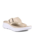 thumbnail image 1 of Aquatherm Canada Sandales Oasis pour Femmes, Largeur Moyenne, à Enfiler, Beige / Blanc, 1 of 5
