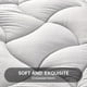 thumbnail image 4 of Funda de colchón SLEEP ZONE Cooling King Size, color gris plateado, 4 of 7
