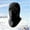 Black, variant on Winter Lined Neck Gaiter Face Scarf Hood, Thermal Windproof Balaclava for Cold Weather Outdoor Activities, Multi functional for Sports