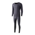thumbnail image 1 of COM1950s sous-Vêtements pour Hommes, Chemises à Manches Longues pour Hommes, Coton Uni, Col Rond, Garde au Chaud, Pantalons pour Hommes, Chemise à Manches Longues pour Hommes, 1 of 9