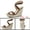 Leopard, variant on BLISSFUL STEP Women's Sandals Slingback Crisscross Espadrille Wedge Sandals Red 7.5