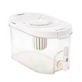 thumbnail image 2 of YYV Home Use Cold Beverage Jug with Tap 4L Leakproof Drink Dispenser with Measurement Markings Refrigerator-Safe Iced Tea Lemonade Water Server for Parties Camping Home, 2 of 7