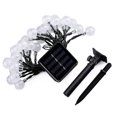 thumbnail image 1 of Christmas Decor Crystal Balls Solar Lamp Waterproof Outdoor String Lights Garden Decoration, 1 of 7