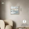 thumbnail image 4 of Folded Horizon Shadowbox Print Mint Abstract Art by Art Remedy, Blonde Frame, 20 x 20, 4 of 6