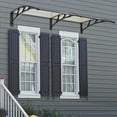 thumbnail image 5 of UBesGoo 35.4"x77" Patio Window Awning Door Sun Shade, Brown Board & Black Bracket, 5 of 10