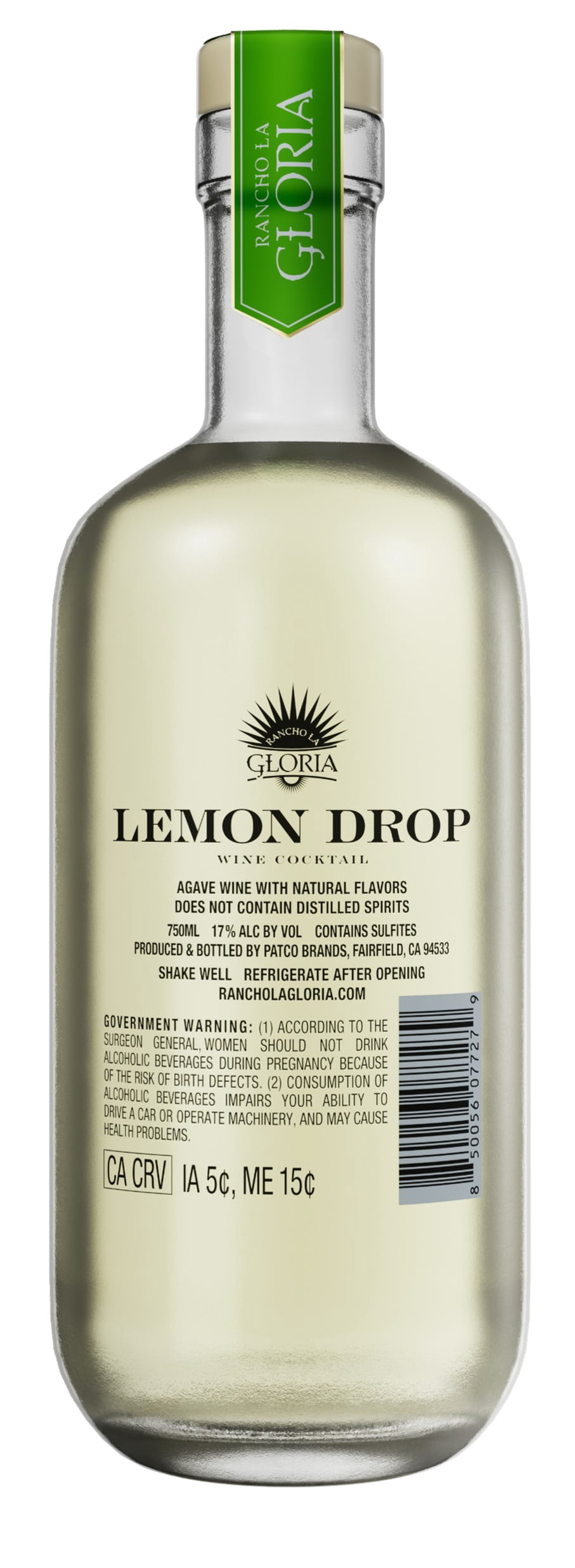 Rancho La Gloria Lemon Drop Cktl 750ml