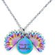thumbnail image 3 of Collar de girasol para mujeres y niñas Collar You are My Sunshine, 3 of 4