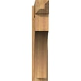 thumbnail image 2 of Ekena Millwork 8"W x 38"D x 38"H Westlake Rough Sawn Craftsman Outlooker, Western Red Cedar, 2 of 4