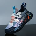 thumbnail image 3 of Kids Sneakers for Boys Girls Running Tennis Shoes Lightweight Breathable Sport Athletic for Little Kid/Big Kid Blue, 3 of 5