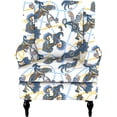 thumbnail image 1 of Wingback Chair Covers Pieces Stretch Printed Wing Back Chair Cover Sofa Slipcover Washable Wingback Armchair Slipcovers Furniture Protector with Elastic Bottom for Wingback Chairs, 1 of 7