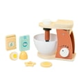 thumbnail image 1 of HILABEE Accessoires de Cuisine de Jeu en Bois Interactifs Apprentissage Précoce Jeu de Rôle Mélangeur Éducatif, 1 of 9