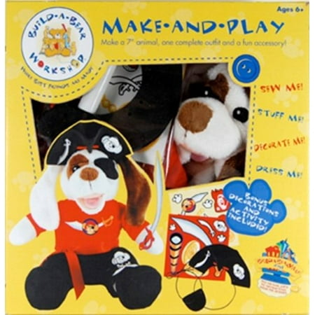 Build a Bear Make and Play PIRATE PUPPY