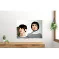 thumbnail image 2 of Tegan And Sara Poster Stripes Hz 16x24 Poster Medium Art Poster 16x24 Square Adults Poster Time, 2 of 3