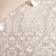 thumbnail image 3 of Safavieh  Hand-Tufted Ebony Melia Modern & Contemporary Wool Rug 6' Square - Beige/Ivory, 3 of 5