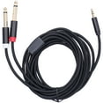 thumbnail image 4 of Cable adaptador NikouMX 3683 de audio de algodón tejido para profesionales, 4 of 8