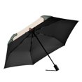thumbnail image 2 of FORMRS Travel Umbrella Folding Auto Open Close Windproof Rain UV Protection, Beige Christmas Gift Pattern, 2 of 8
