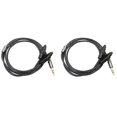 thumbnail image 2 of 2X 2M Replacement Audio Cable for Sennheiser HD414 HD650 HD600 HD580 HD25 Headphones Durable, 2 of 5