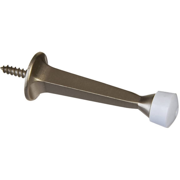 Stanley Hardware 807164 Satin Nickel Solid Door Stop