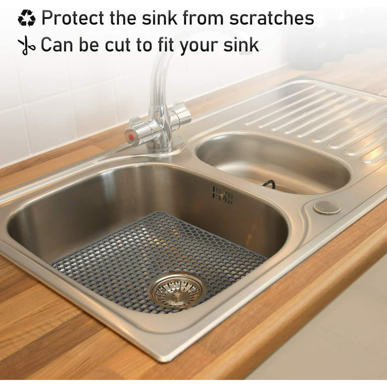 Silicone Sink Protection Mat Heat-Resistant Silicone Mat Practical  Anti-Slip Sink Protection Mat Kitchen Countertop Sink Mat - AliExpress