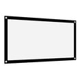 thumbnail image 1 of Écran de Projecteur, Écran de Projecteur Portable Épais 16:9 HD Anti-Pli Pliable, Rideau de Projecteur Extérieur Intérieur pour Salle de Cinéma, 1 of 8