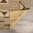 thumbnail image 4 of Hauteloom Millis Jute Living Room, Bedroom Area Rug - Bohemian, Transitional - Peach, Charcoal - 2' x 3', 4 of 12