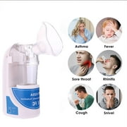 Athome Mini Ultrasonic Portable Nebulize Inhaler Mist Humidifier Machine Kit Adult Kids