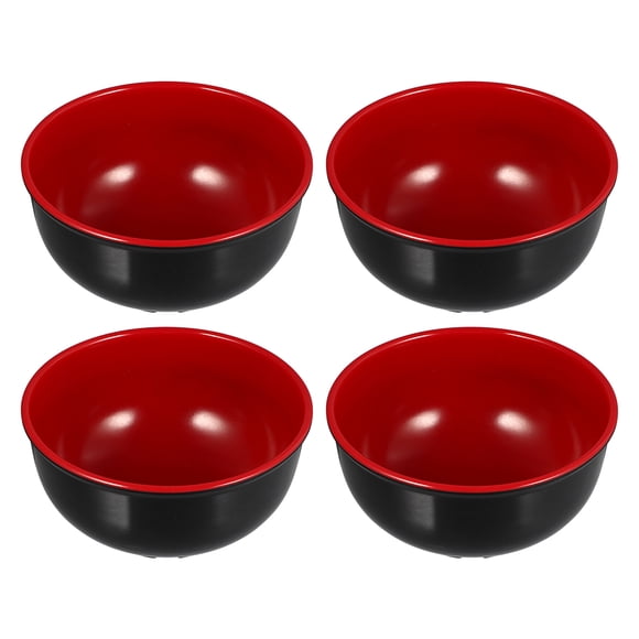 4Pcs Melamine Soup Bowls Creative Noodle Bowls Kitchen Essentials