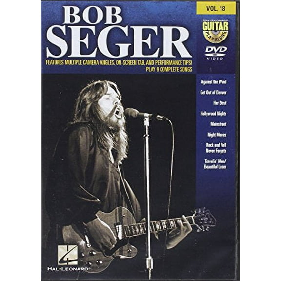 BOB SEGER - GUITAR PLAY-ALONG DVD VOLUME 18