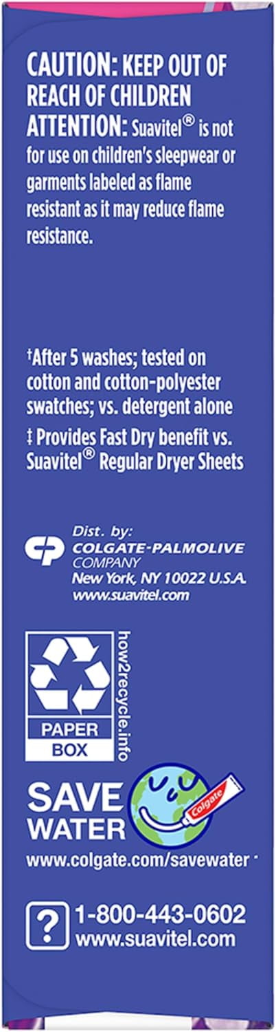 Complete Dryer Sheets, Fabric Conditioner, Lavender Scent, 18 Sheets