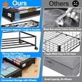 thumbnail image 5 of Under Bed Storage with Wheels, 2 Pack Under Bed Storage Containers with Dividers & Clear Lids, Under the bed storage Organizer Bins, Underbed Storage with Wheels for Clothes, 5 of 8