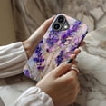 thumbnail image 2 of Funda de teléfono bemal para iPhone 17, silicona morada vintage, 2 of 8
